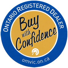 Ontario Registered Dealer. Buy With Confidence!