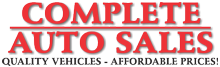 Complete Auto Sales Logo